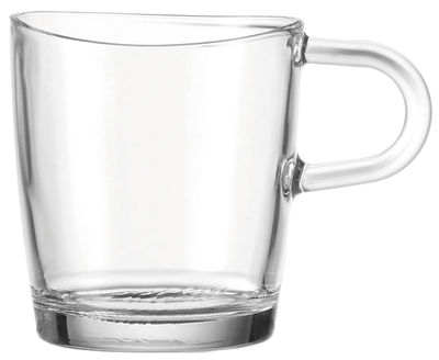 Table et cuisine - Tasses et mugs - Mug Loop avec anse - Leonardo - Transparent - Verre