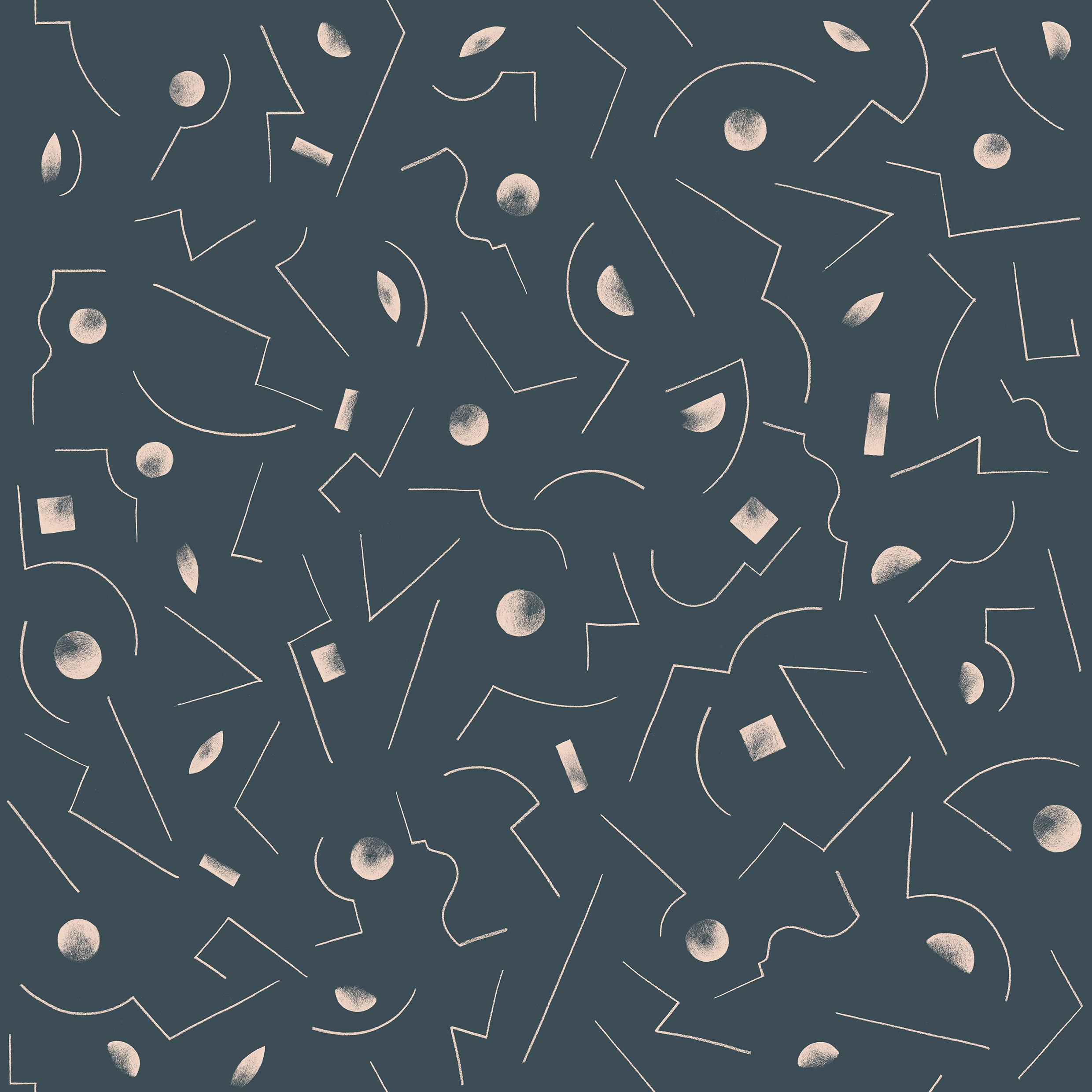 Petite Friture Constellation 2 Wallpaper - Black | Made In Design UK