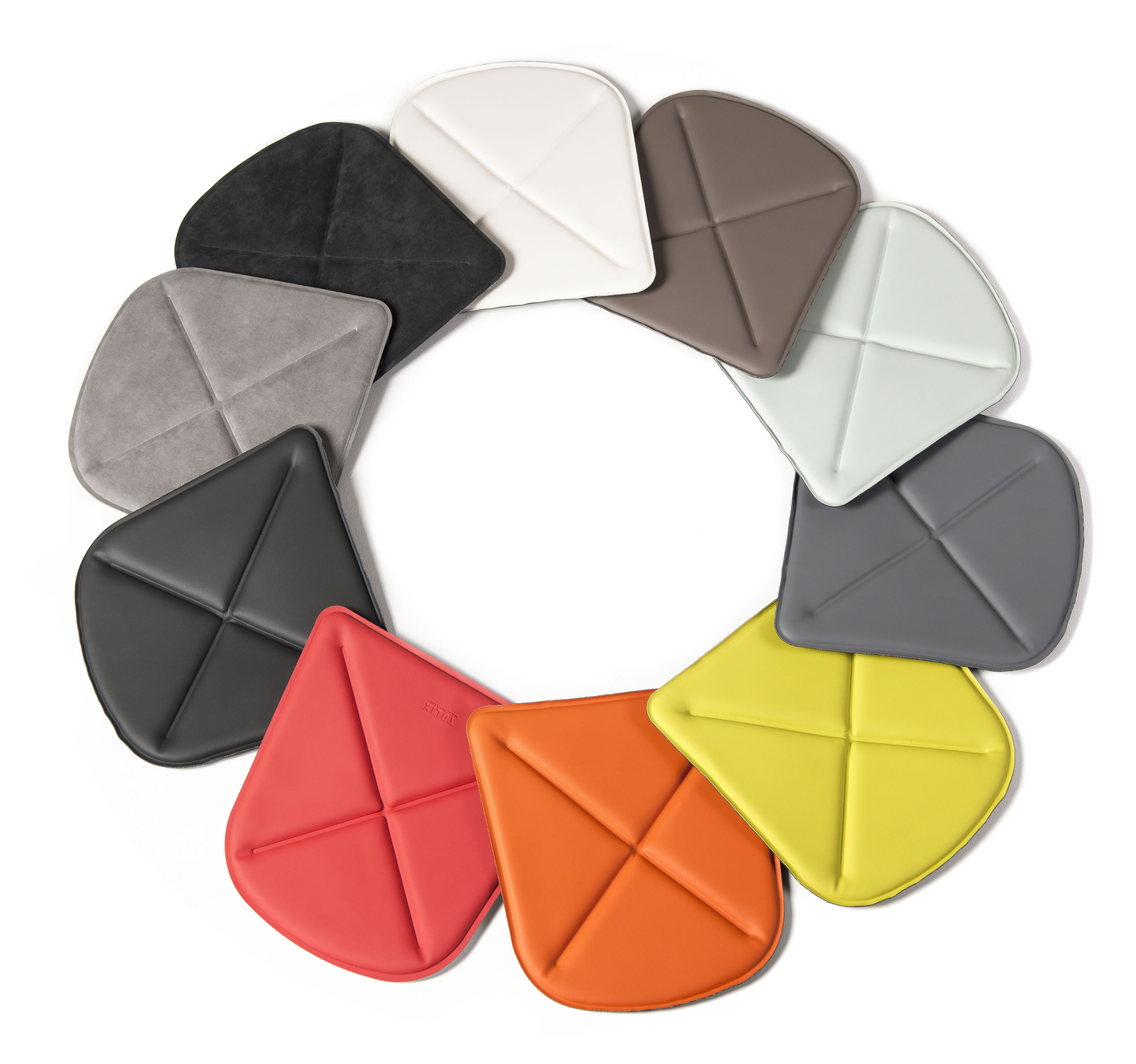 Tolix Flat seat cushion Black Made In Design UK