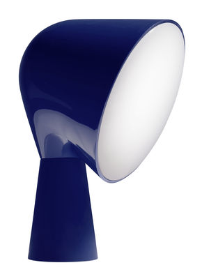 Image of Lampada da tavolo Binic di Foscarini - Blu - Materiale plastico