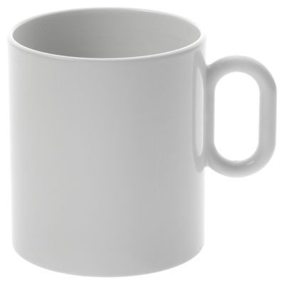 Table et cuisine - Tasses et mugs - Mug Dressed - Alessi - Blanc - Porcelaine