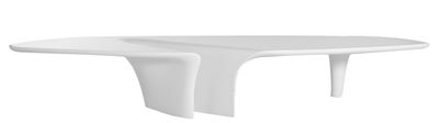 Mobilier - Tables basses - Table basse Waterfall / 216 x 60 cm - Driade - Blanc - Polyuréthane