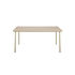 Table rectangulaire Patio / Inox - 140 x 80 cm - Tolix