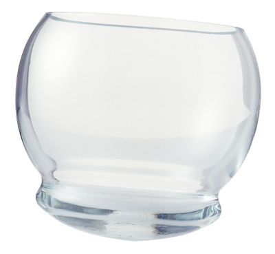 Tavola - Bicchieri  - Bicchiere da whisky Rocking Glass - Set di 4 bicchieri oscillanti di Normann Copenhagen - Trasparente - Vetro