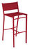 Chaise de bar Costa / H 76 cm - Toile - Fermob