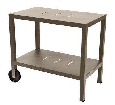 Furniture - Miscellaneous furniture - Quiberon Dresser - Plancha stand by Fermob - Nutmeg - Aluminium, Steel