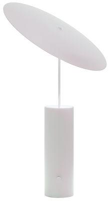 Lampe de table Parasol / LED - H 50 cm - Innermost blanc en métal