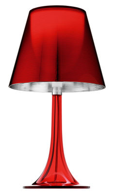 Illuminazione - Lampade da tavolo - Lampada da tavolo Miss K di Flos - Rosso - policarbonato