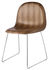 3D Chair - Walnut shell & metal legs by Gubi