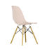 DSW - Eames Plastic Side Chair Chair - / (1950) - Light wood by Vitra