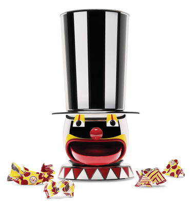 Table et cuisine - Accessoires cuisine - Distributeur de bonbons Candyman /  Circus - Edition limitée numérotée - Alessi - Multicolore - Acier inoxydable peint