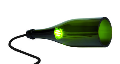 L'Atelier du Vin - Applique avec prise Torche en Verre - Couleur Vert - 150 x 20.33 x 29 cm - Made I