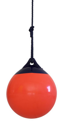 Outdoor - Garden ornaments & Accessories - Ball Swing by FAB design - Red, blue rope - Polyester, PVC