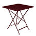 Tavolo pieghevole Bistro - / 71 x 71 cm - Foro per ombrellone di Fermob