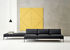 Steeve Straight sofa - Leather 3 seaters - Without armrest by Arper