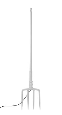 Illuminazione - Lampade da terra - Lampada a stelo Tobia LED - / Forca - H 165 cm di Karman - Forca / Bianco - Tecnopolimero