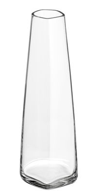 Decoration - Vases - Iittala X Issey Miyake Vase - H 18 cm by Iittala - Transparent - Mouth blown glass