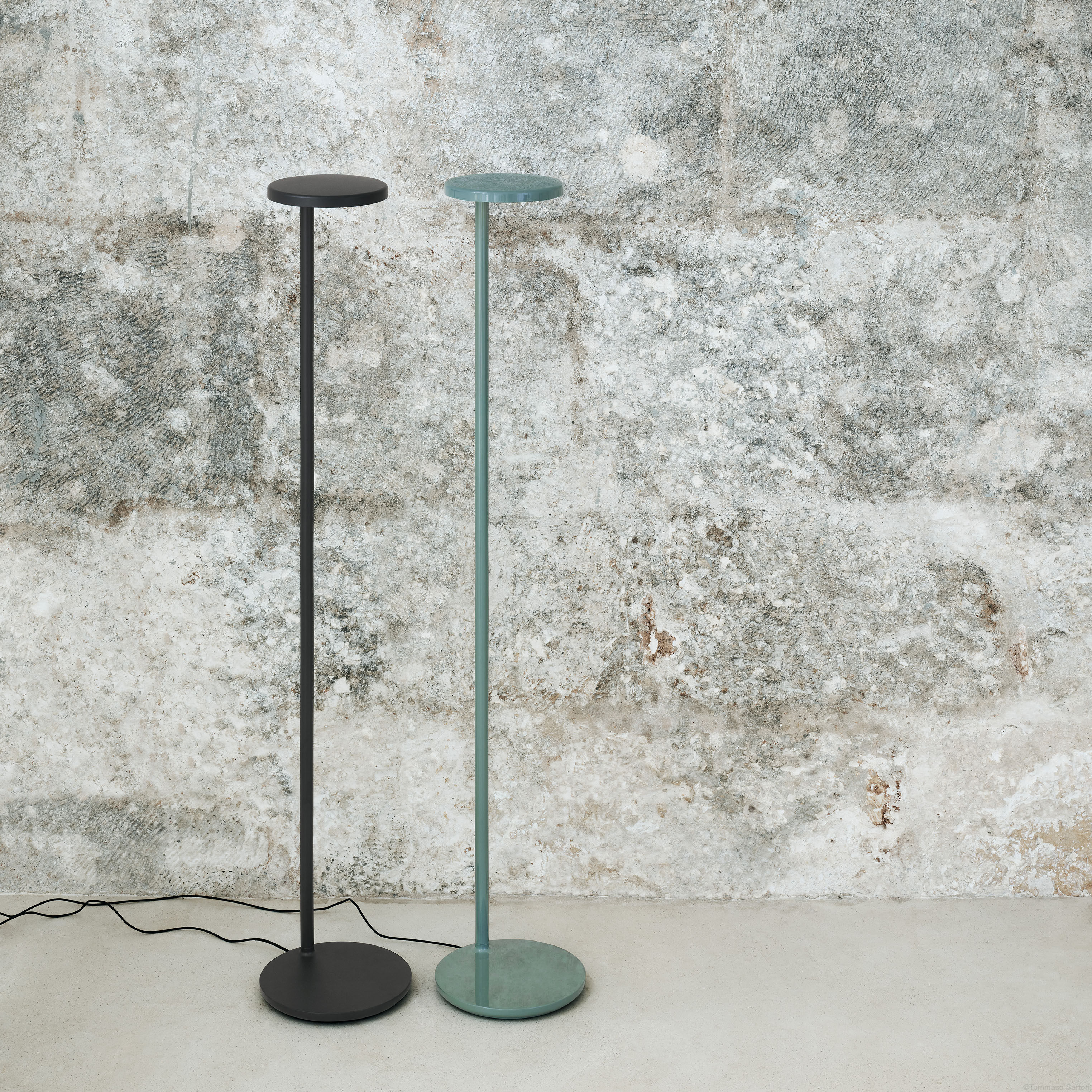 Sage green sale floor lamp