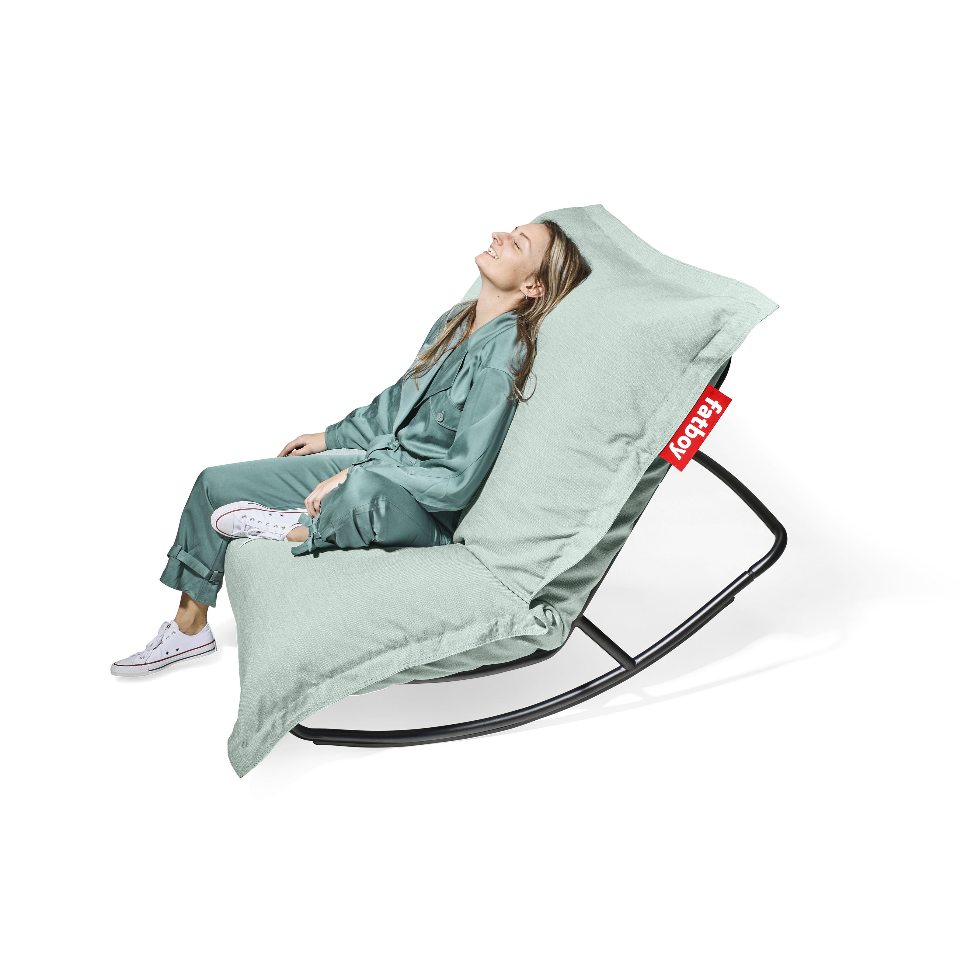 Fatboy – Pack promo tissu vert / Structure Rock’n roll noire + Pouf The Original Outdoor – Fatboy Fatboy – Pack promo tissu vert / Structure Rock’n roll noire + Pouf The Original Outdoor – Fatboy