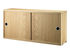 Cassettiera String® System - / 2 ante - L 78 x P 20 cm di String Furniture