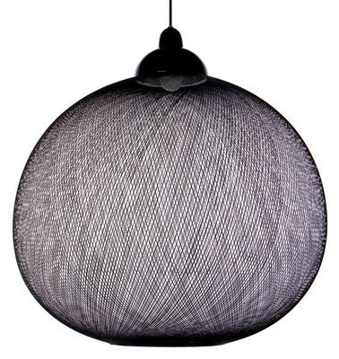 Illuminazione - Lampadari - Sospensione Non Random Light di Moooi - Noir - Fibra di vetro