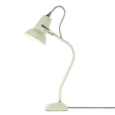 Lighting - Table Lamps - Original 1227 Mini Table lamp - Anglepoise - Sage green - Aluminium, Cast iron, Steel