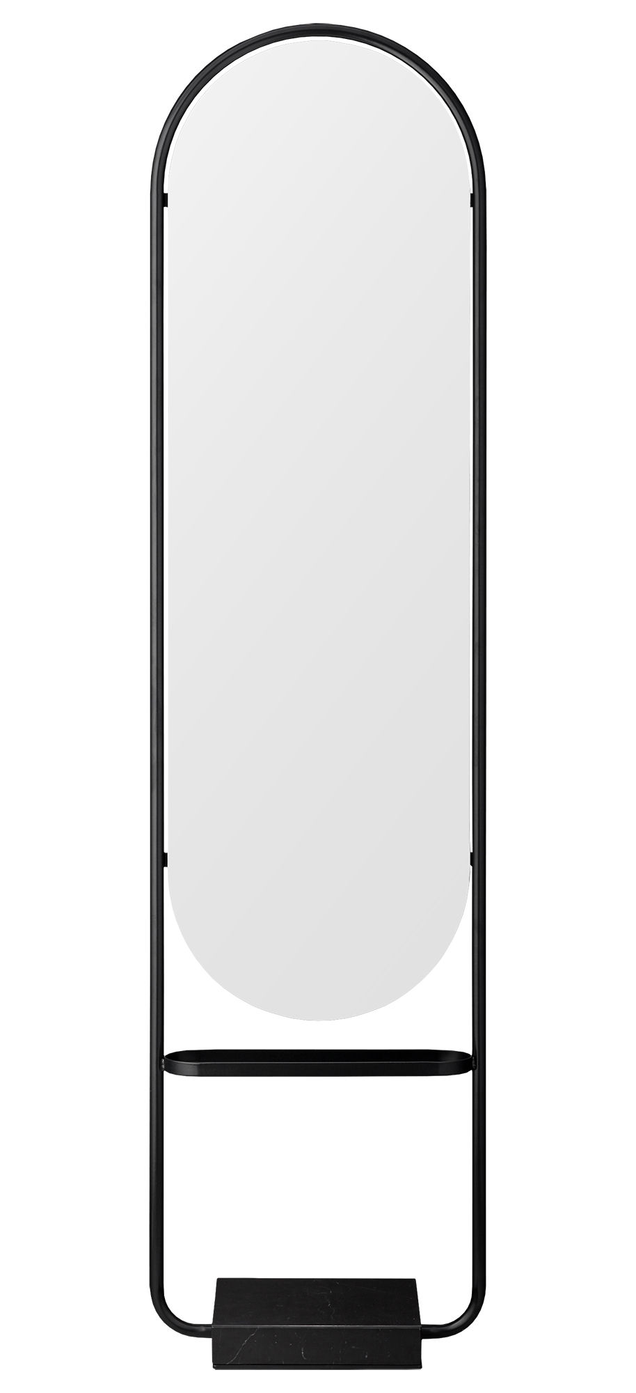 AYTM Angui Free standing mirrors Grey/Black Made In Design UK
