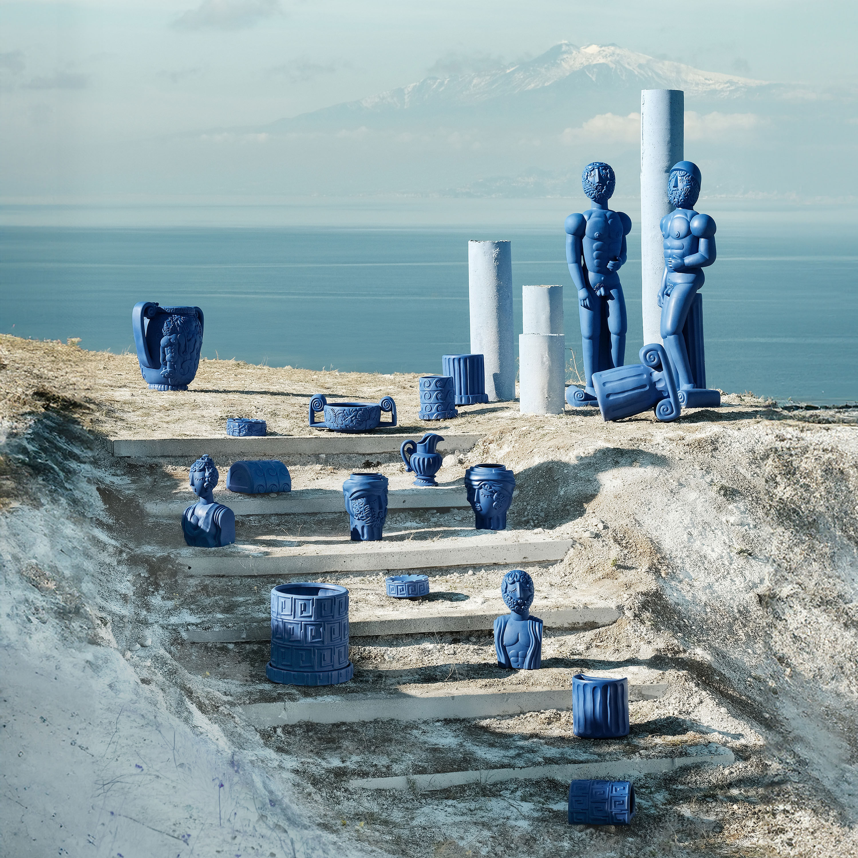 Tavolini Seletti Seletti Tavolino Il Legno Toiletpaper Lipsticks