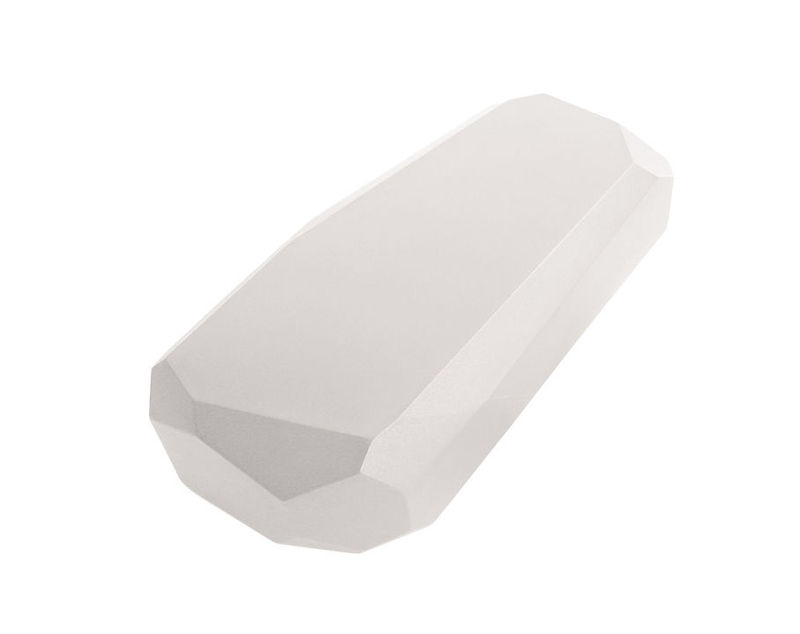 Arredamento - Tavolini  - Tavolino Meteor Small materiale plastico bianco Small - Serralunga - Bianco - 57 x 50 cm - Polietilene