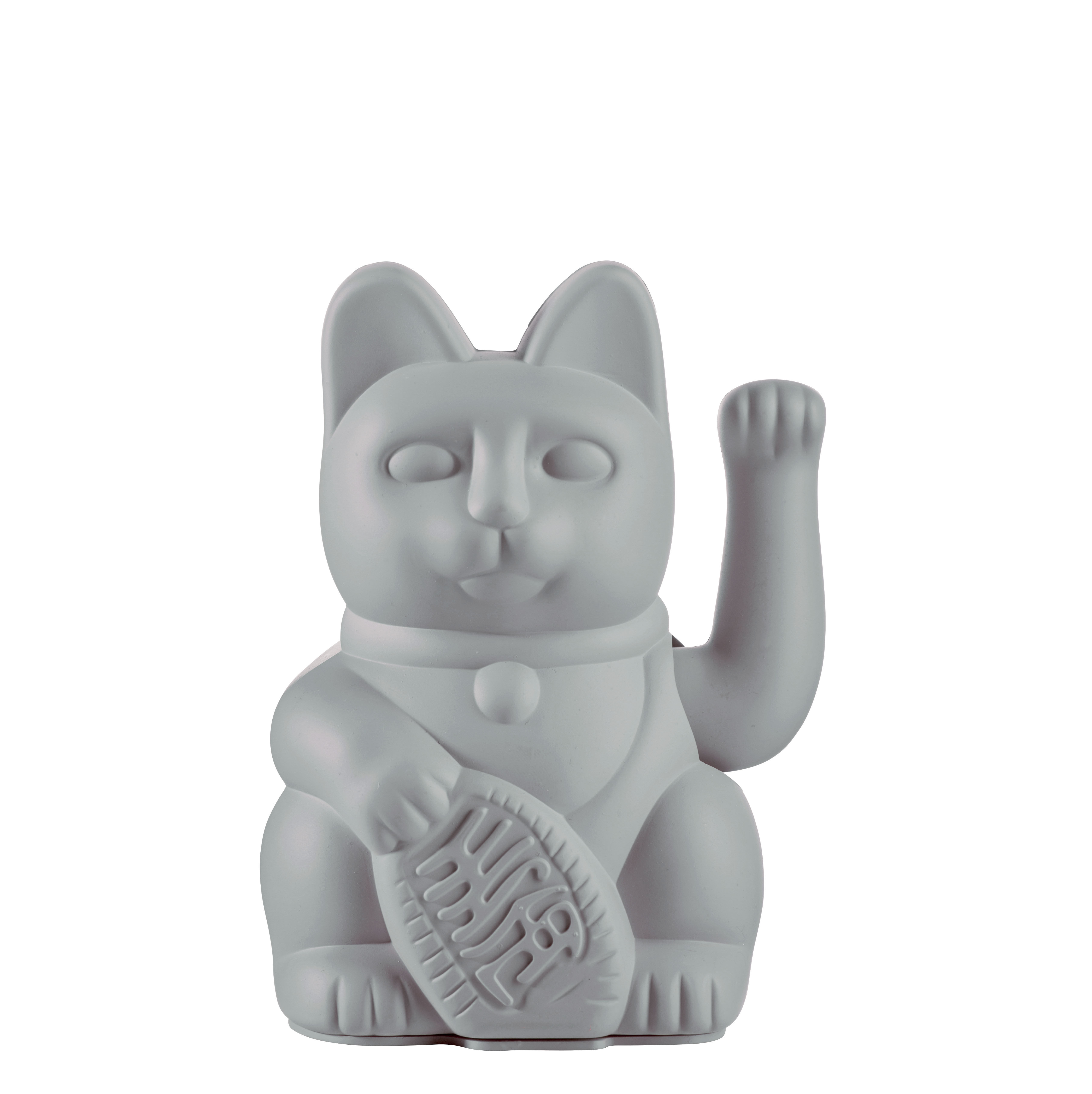 Donkey Lucky Cat Figurine Grey Made In Design UK