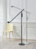 Fifty-Fifty Floor lamp - / Orientable - H 135 cm by Hay