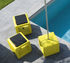 Cuscino per seduta - Per base da ombrellone Cube di Symo