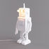 Lampada da tavolo Robot - / Porcellana - H 40 cm di Seletti