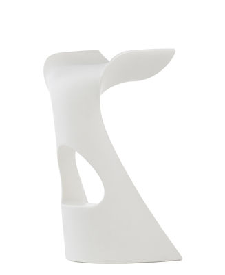 Mobilier - Tabourets de bar - Tabouret de bar Koncord / H 70 cm - Plastique - Slide - Blanc - polyéthène recyclable