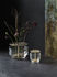 Ikebana Large Vase - Handblown glass and brass - H 15,5 cm by Fritz Hansen