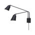 Bremen Wall light with plug - / 2 adjustable arms - l 135 cm by It's about Romi