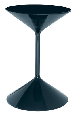 Zanotta - Table d'appoint en Métal, Acier verni - Couleur Noir - 49.32 x 49.32 x 36 cm - Designer Pr