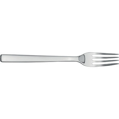 Tisch und Küche - Besteck - Ovale Gabel - Alessi - Glänzender, rostfreier Edelstahl - Stahl
