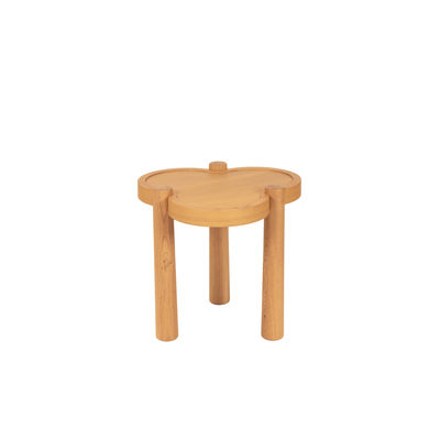 Mobilier - Tables basses - Table d'appoint Agapé / Small - Ø 41 x H 40 cm - Maison Sarah Lavoine - Ø 41 / Chêne - Chêne massif, Placage chêne