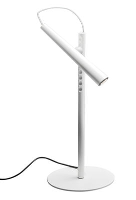 Illuminazione - Lampade da tavolo - Lampada da tavolo Magneto LED di Foscarini - Bianco - Acciaio laccato