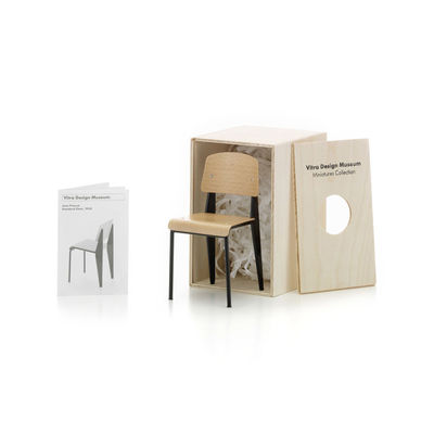 Decoration - Home Accessories - Standard Chair Miniature - / Prouvé (1930) by Vitra - Standard Chair - Curved plywood, Steel