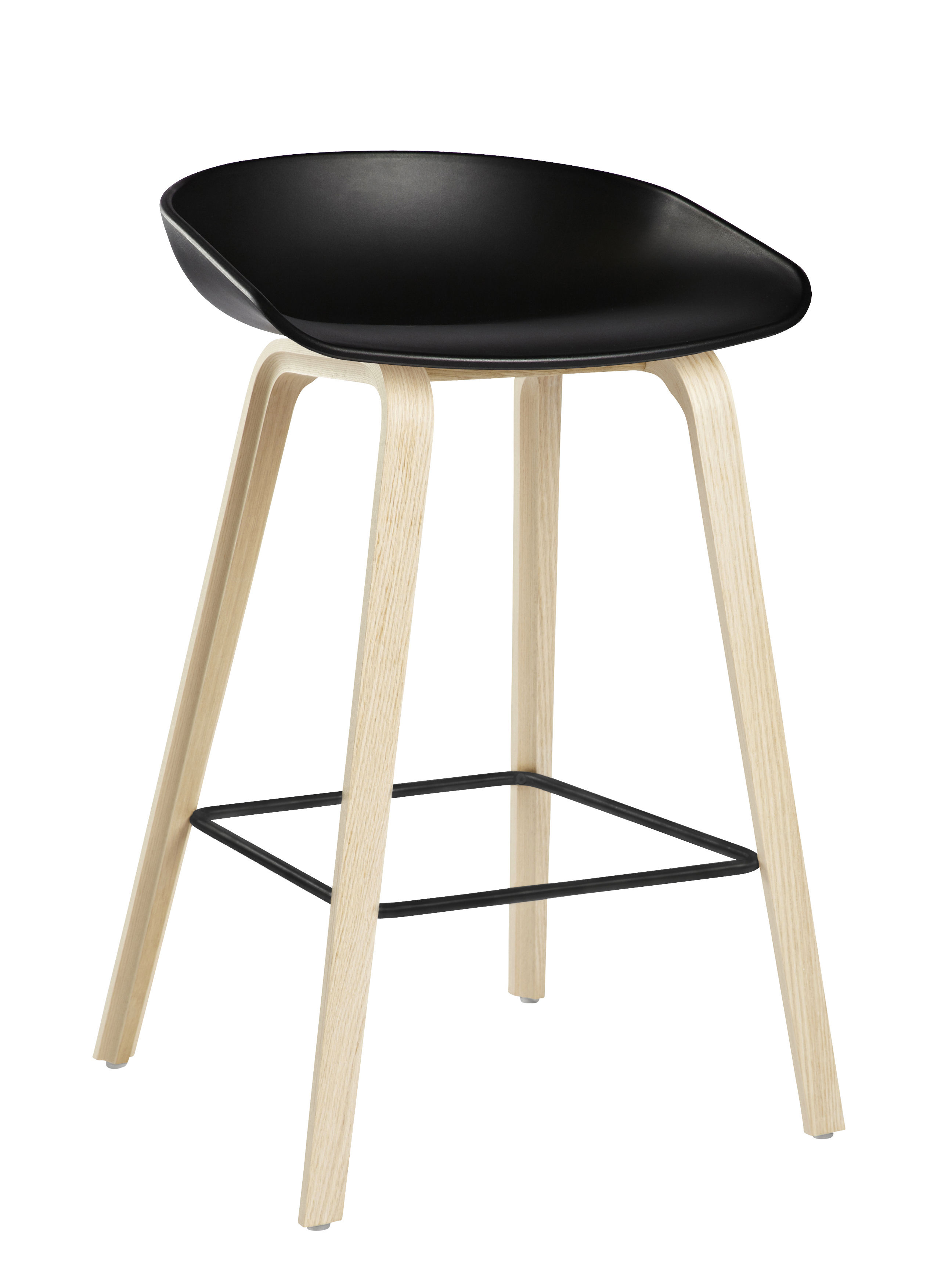About A Stool Aas 32 Bar H 65 Cm Plastic Wood Legs Hay About A Stool Aas 32 Bar H 65 Cm Plastic Wood Legs Hay