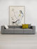 Mags Straight sofa - 3 seats / L 266 cm - Hallingdal fabric by Hay