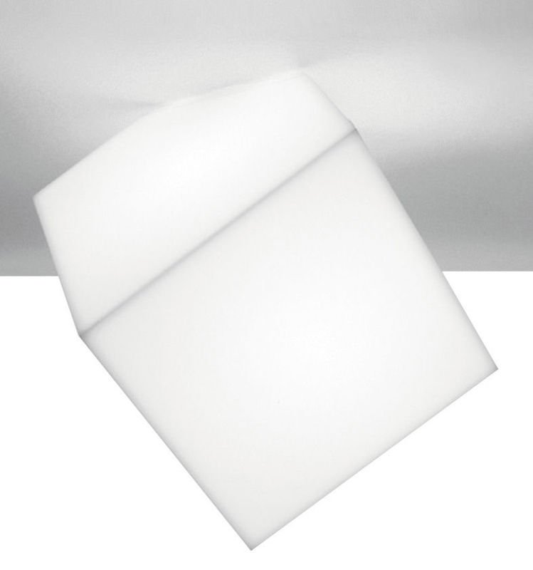 Illuminazione - Lampade da parete - Applique Edge materiale plastico bianco - Artemide - Bianco - lato 30 cm - Polipropilene