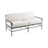 Toscana 2 seater sofa - / L 161 cm - iron & fabric by Unopiu