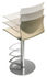 Kai Adjustable bar stool - Pivoting wood seat by Lapalma