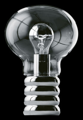 Luminaire - Lampes de table - Lampe de table Bulb - Ingo Maurer - Chromé - Métal chromé, Verre