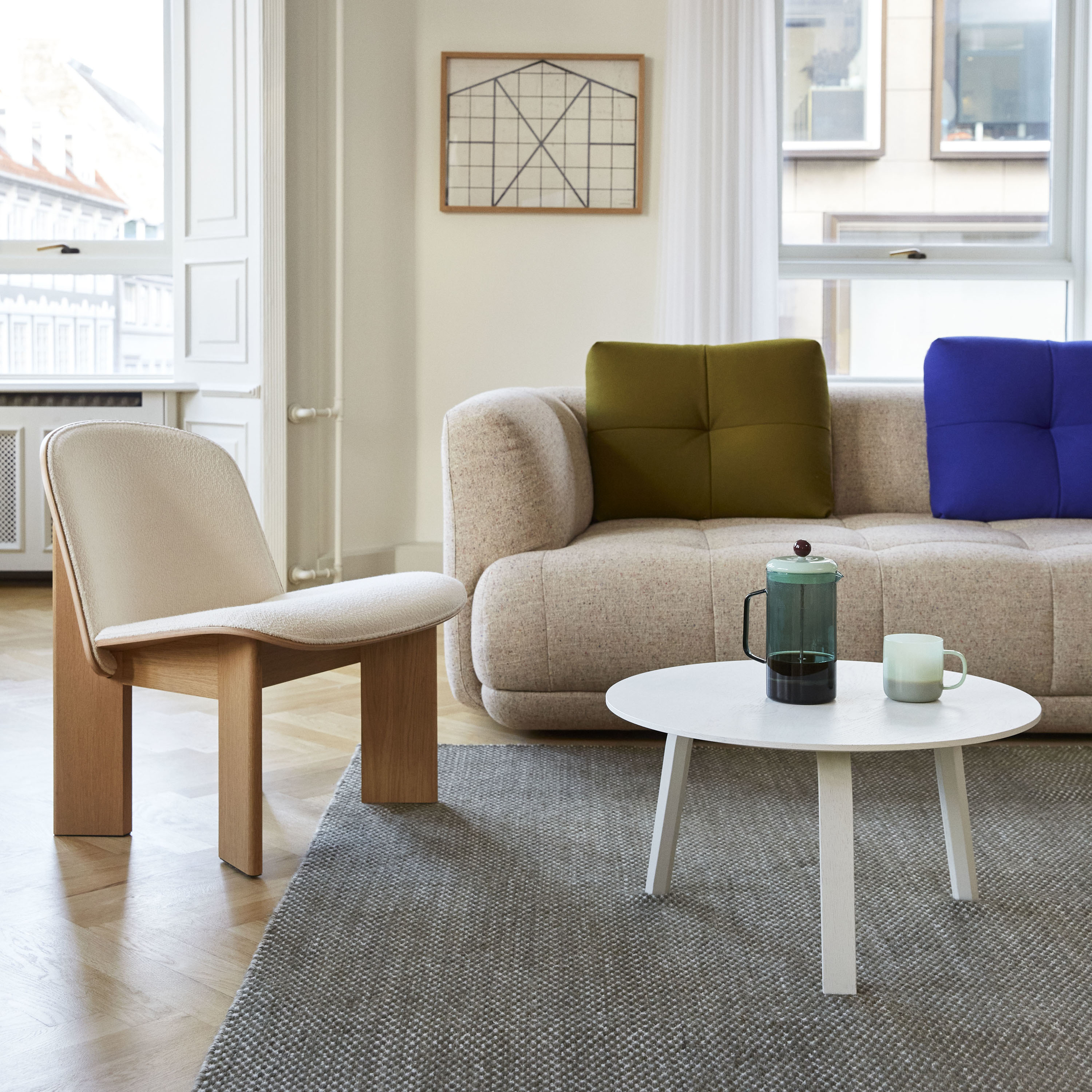 Canapé droit Quilton HAY - Idée déco cocooning