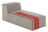 n° 2 Bandas Modular sofa - 1 rug + 2 poufs Large + 1 chaise longue by Gan