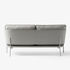 Cloud LN2 Straight sofa - 2 seaters - L 168 cm by &tradition